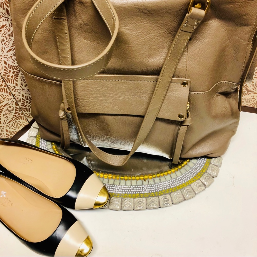 Kooba women vegan leather satchel roomy and classy